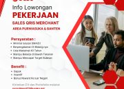 Lowongan Kerja Sales QRIS Merchant untuk Area Purwasuka, Terbuka bagi Lulusan SMA hingga S1