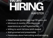 Lowongan Kerja Kapster Rock N Roll – Subang (Juli 2025)