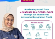 Lowongan Nestlé Management Trainee 2025 – Khusus Lulusan Baru di Purwakarta dan Seluruh Indonesia