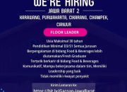 Lowongan Kerja PT Pesta Pora Abadi (Mie Gacoan) Penempatan Purwakarta & Sekitarnya