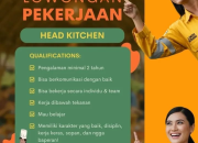 Lowongan Kerja Head Kitchen – Saung Kanaya Subang