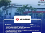 Lowongan Kerja PT Musashi Auto Parts Indonesia Penempatan Karawang