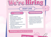 Lowongan Kerja – Host Live Cantik Nusantara id Penempatan Bandung