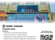 Lowongan Kerja Fashion Crew Nobby Classy Muslim Outfit di Subang