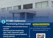 Lowongan Kerja Purchasing Group Leader di PT NBC Indonesia, Karawang