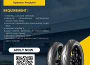 Lowongan Kerja Operator Produksi Evoluzione Tyres di Subang Terbaru 2025