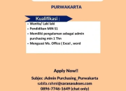 Lowongan Kerja PT. Global Sarana Sukses Penempatan Purwakarta