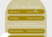Lowongan Kerja Beautician, Front Office, Apoteker, dan Perawat Estetika di Sae Skin Center Purwakarta