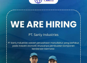 Loker Operator Produksi PT Sanly Industries (SMK) di Cikarang