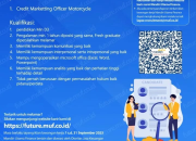 Lowongan Kerja Credit Marketing Officer di Mandiri Utama Finance, Subang