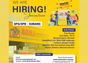 Lowongan Kerja SPG/SPB di Roma Bangunan Supermarket Bahan Bangunan, Subang