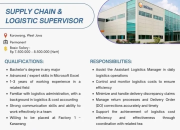 Lowongan Kerja PT Unicharm Indonesia 2025 – Supply Chain & Logistic Supervisor Penempatan Karawang