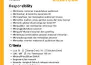 Lowongan Kerja Cinema Crew & Kitchen Crew CGV (Staffinc) Penempatan Purwakarta (SMA/K)