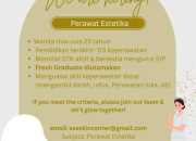 Loker Perawat Estetika SAE Skin Center Purwakarta Terbaru (D3 Keperawatan)