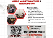 Lowongan Kerja Credit Marketing Officer & Telemarketing di PT Mandiri Andalan Utama