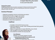 Loker Admin Staff, Finance & Accounting, Operations Coordinator, Digital Marketing Specialist, & Account Executive di PT Mitra Karya Solusi