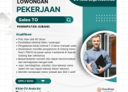 Lowongan Kerja Sales TO CV Rasa Boga Indonesia di Subang