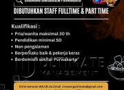 Lowongan Kerja Cirawang Simisdasem Purwakarta Dibutuhkan Staff Fulltime & Part Time