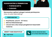 Lowongan Kerja Promotor Outlet di myrobin.id (Purwakarta & Subang)