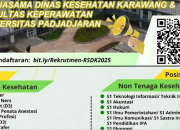 Lowongan Kerja RSUD Rengasdengklok Karawang September 2025 – Puluhan Posisi Non ASN, Deadline 4 September!