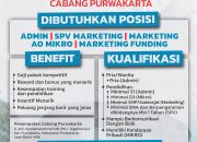 Lowongan Kerja BPR NUSA Cabang Purwakarta 2025: Admin, Marketing, dan SPV (Deadline 23 Oktober 2025)