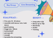 Lowongan Karir Talenta Entertainment: Boy/Girl Group, Live Streaming, Model, SPG, dan MC Acara
