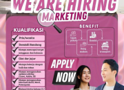 Lowongan Kerja Hairstylist & Marketing Jenny Beauty Salon & Spa Terbaru 2025 di Bandung