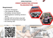 Lowongan Kerja Credit Marketing Officer Telemarketing (CMO) Mandiri Andalan Utama di Bandung 2025