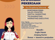 Loker Berbagai Posisi Marketing & Sales di Daya Motor Karawang (Honda)