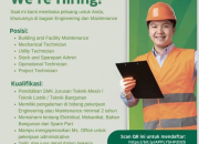 Loker Engineering & Maintenance Kalbe Nutritionals (Building, Mechanical, Utility, Admin, Project Technician) – Minimal SMK