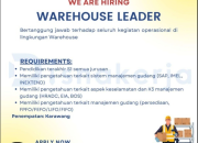 Loker Terbaru PUNINAR LOGISTICS Karawang 2025: Admin Warehouse & Warehouse Leader