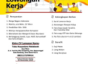 Lowongan Kerja Staff Admin Toko Nusantara Notebook 2025 (Kota Bandung)