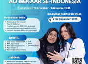 Lowongan Kerja AO Mekaar 2025 PNM (Gaji UMK, Ada Mess) – Pendaftaran S/D 3 Desember