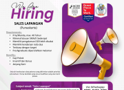 Lowongan Kerja Sales Lapangan MyRepublic (Fiber Optic) Purwakarta – Gaji Pokok & Insentif