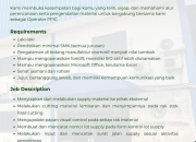Lowongan Kerja Operator PPIC – Mada Wikri Tunggal (SMK semua jurusan) –  Terbaru 2025