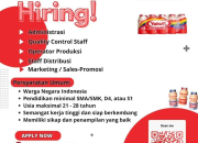 Lowongan Kerja Yakult Indonesia 2025 – Administrasi, QC, Operator Produksi, Distribusi & Marketing (Seluruh Indonesia)