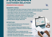 Loker Customer Relation SMAGRO Subang Terbaru 2025: Kesempatan Karir Menarik di Jawa Barat