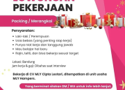 Loker Packing / Merangkai MLY Hampers CV MLY Cipta Lestari Terbaru 2025