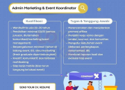 Lowongan Kerja Admin Marketing & Event Koordinator Fany Baby 2025