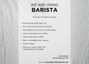 Lowongan Kerja Barista De.u Coffee (Dipatiukur/Dago) Terbaru 2025