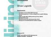 Lowongan Kerja Driver Logistik Konnichiwa Group Jabodetabek 2025