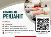 Lowongan Kerja Penjahit Souvenir Bag Bandung Terbaru 2025