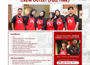 Lowongan Kerja Crew Outlet PT Kabita Kreasi Kuliner (Antapani, Cibeunying, Setiabudi) – Loker  Terbaru 2025