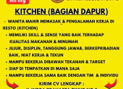 Lowongan Kerja Kitchen (Bagian Dapur) Nasi Goreng Bistik Sawah Kurung Bandung 2025
