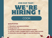 Lowongan Kerja Cook di Matbakhi Arabian Food Bandung 2025