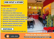 Lowongan Kerja Baso Aci Tulang Muda Bandung: Crew Outlet & Kitchen 2025