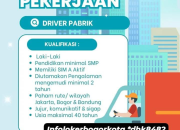 Lowongan Kerja Driver Pabrik di PT Harmony Tirta Sejahtera Bogor Terbaru 2025