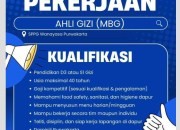 Lowongan Kerja Ahli Gizi (MBG) di SPPG Wanayasa Purwakarta 2025