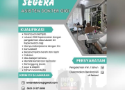 Lowongan Kerja Asisten Dokter Gigi di EnDental Care Bekasi Utara