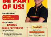 Lowongan Kerja Outlet Crew Kabobs Yogya Purwakarta Terbaru 2025